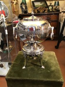 Bellissimo samovar argento h 25 cm GORAM